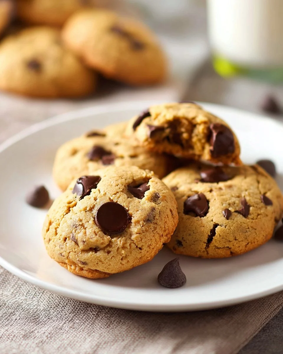 Healthy Chocolate Chip Peanut Butter Cookie Dough