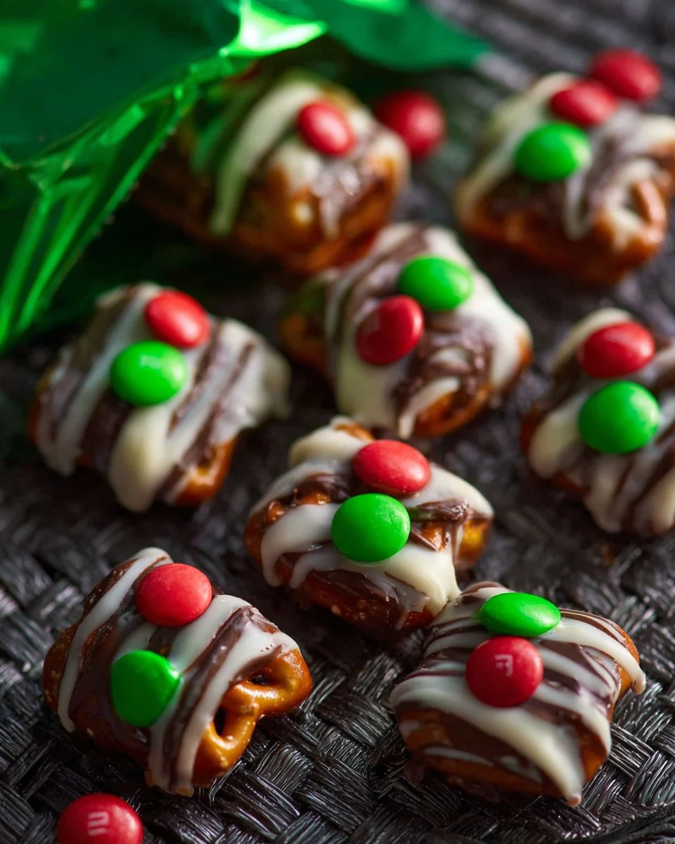 Holiday Pretzel Bites