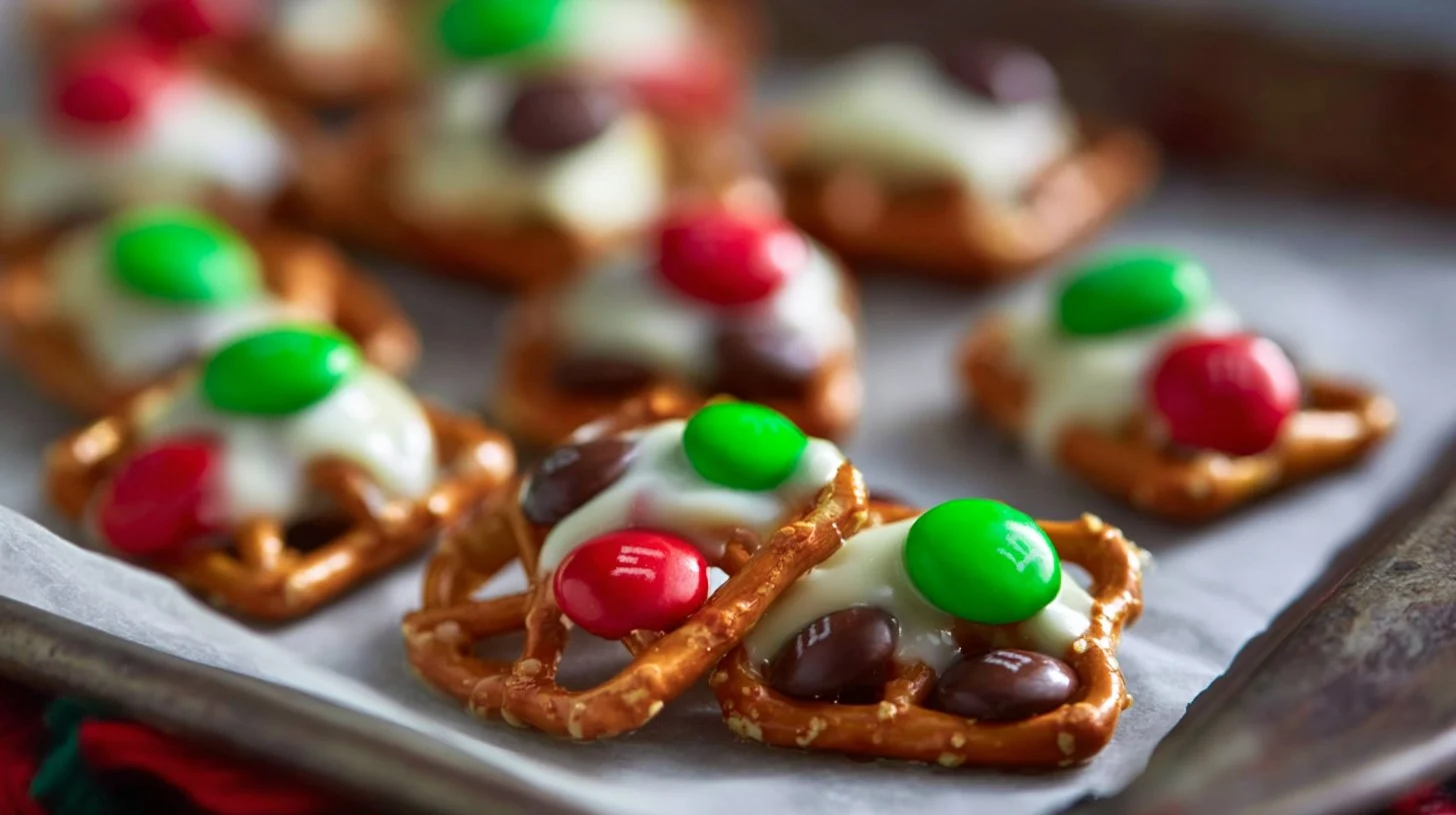 Holiday Pretzel Bites