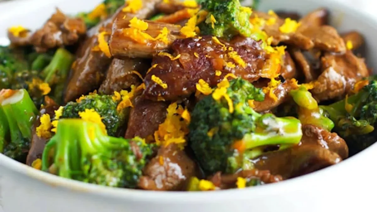 Light Orange Beef and Broccoli