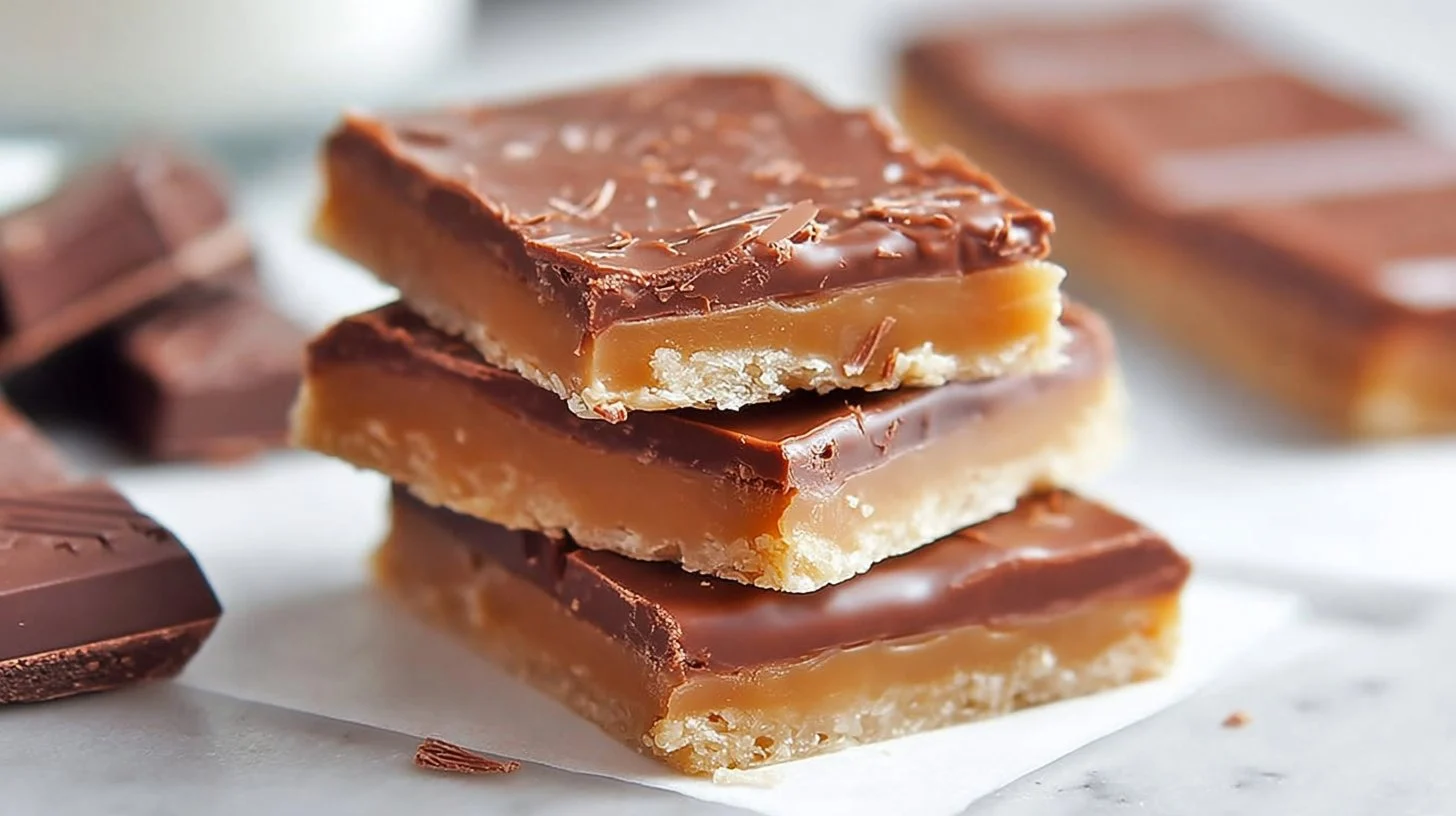 Milk Chocolate Dulce de Leche Bars