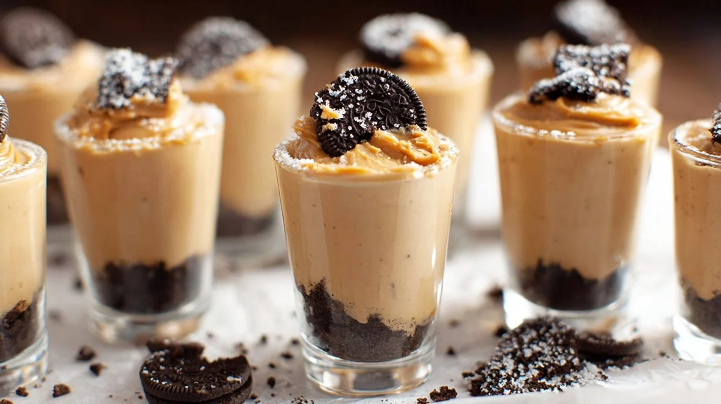 Peanut Butter Pie Shooters