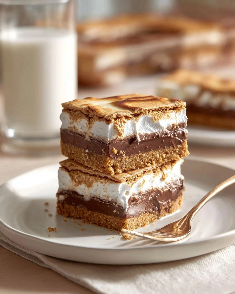 Peanut Butter S'mores Bars