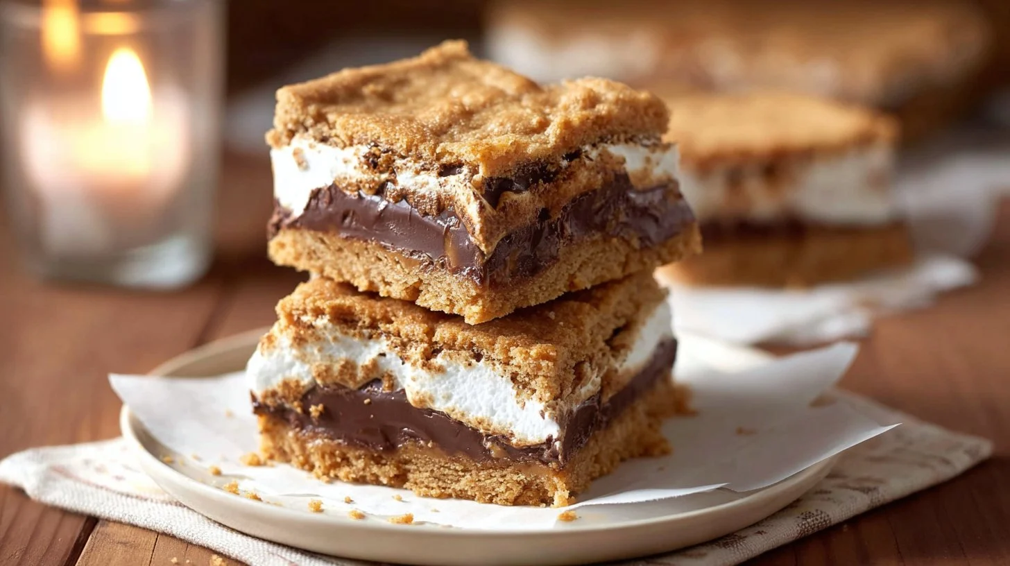 Peanut Butter S'mores Bars