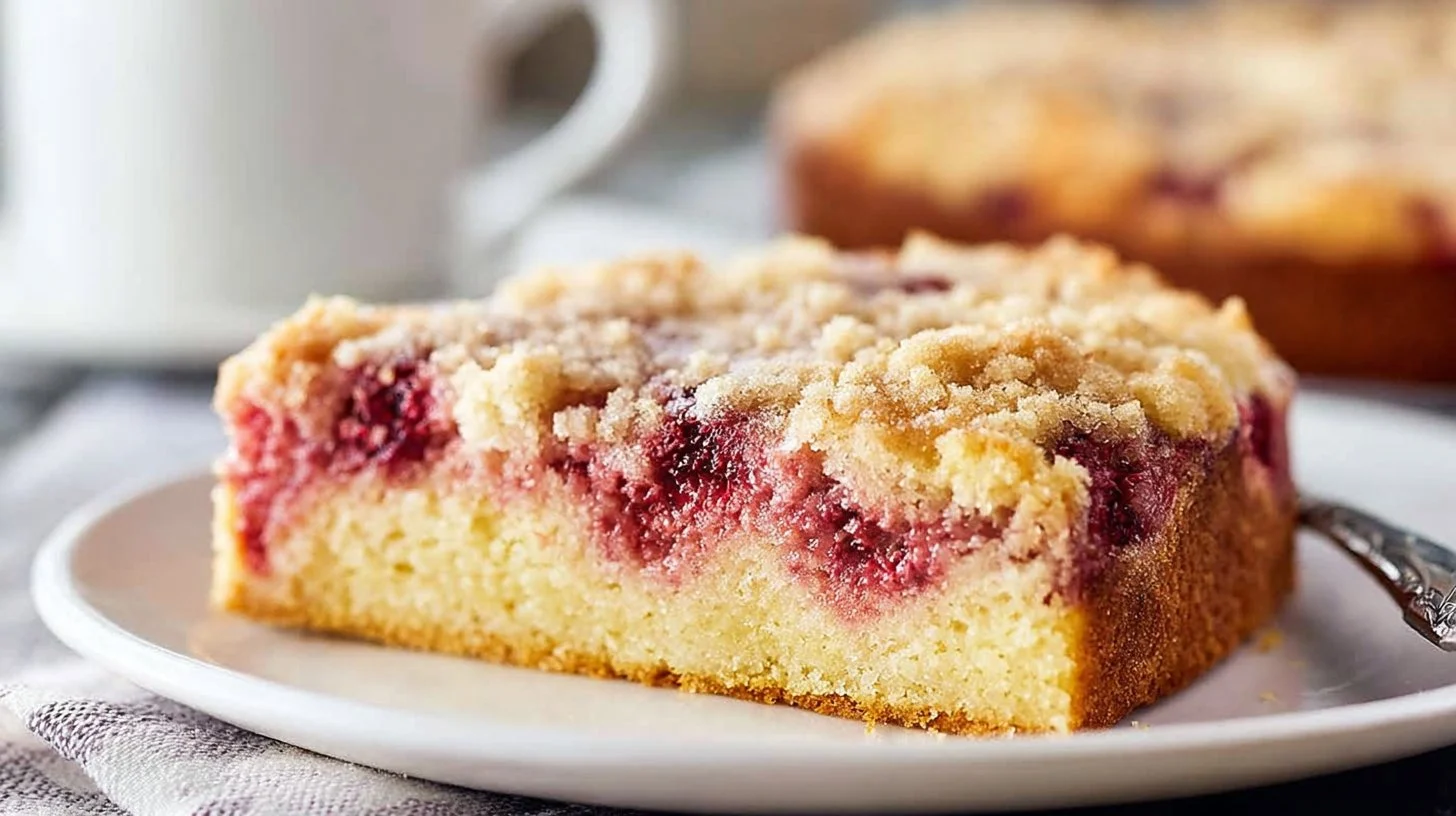 Raspberry Cream Cheese Coffee Cake