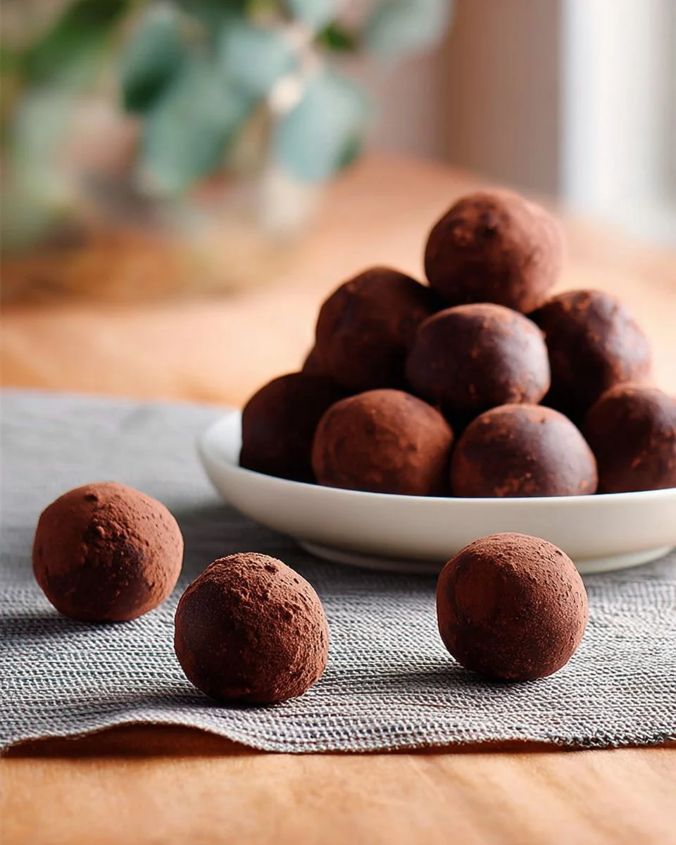 Triple Chocolate Party Balls