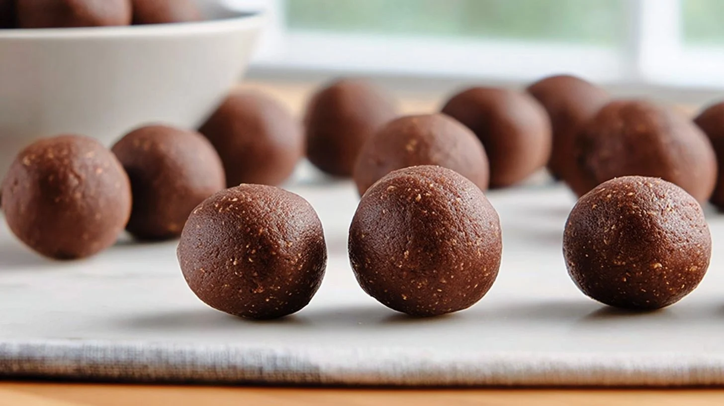 Triple Chocolate Party Balls