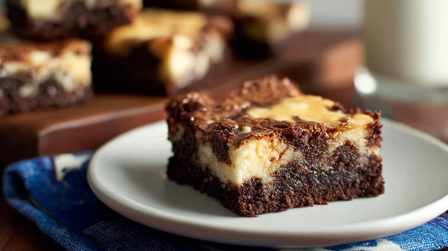 White Chocolate Cheesecake Brownies